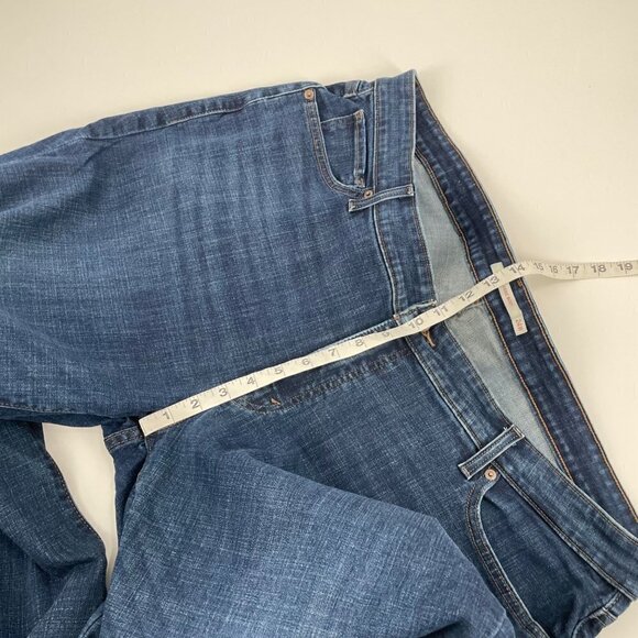 Levi's 415 Classic Boot Blue Bootcut High Rise Jeans Womens Size 24W Stretch - Picture 10 of 11